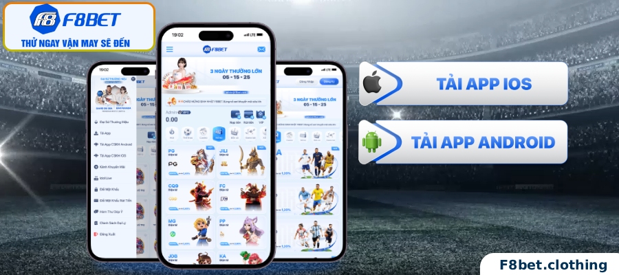 Hướng dẫn chi tiết vài bước tải app f8bet